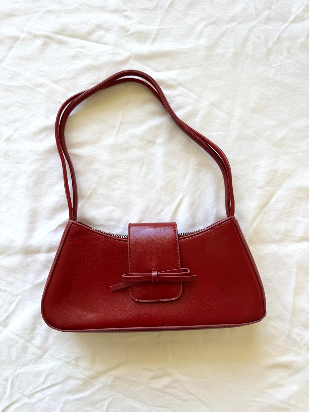 Princess Polly Scotlyn Shoulder Bag in Red